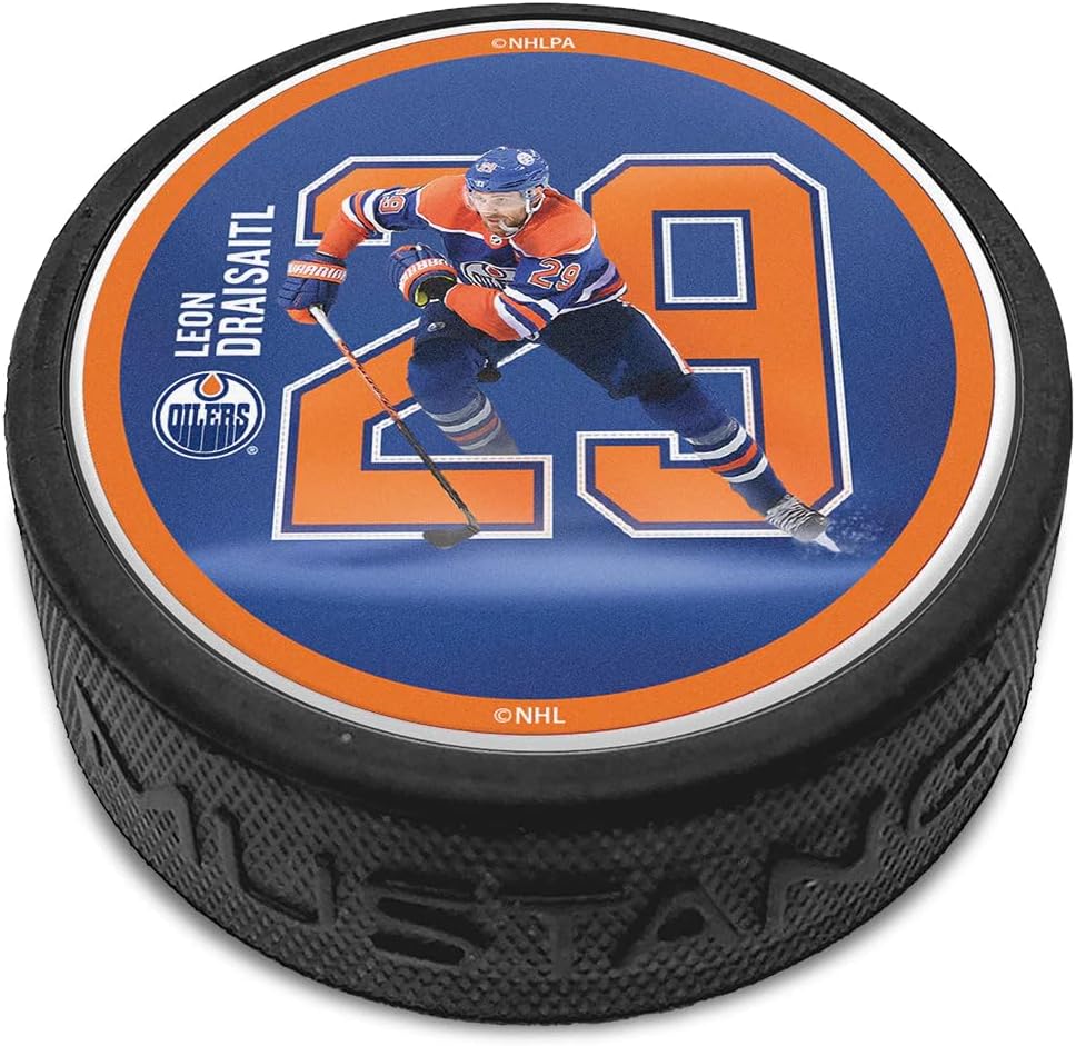 Sports Decor Leon Draisaitl Puck - Breakout Series