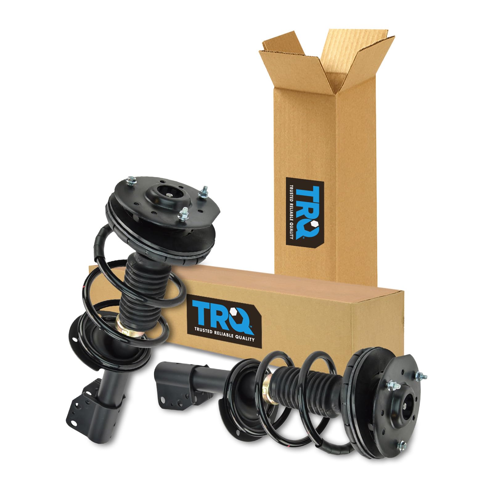 TRQ Front Strut and Spring Assembly Set 2 Piece