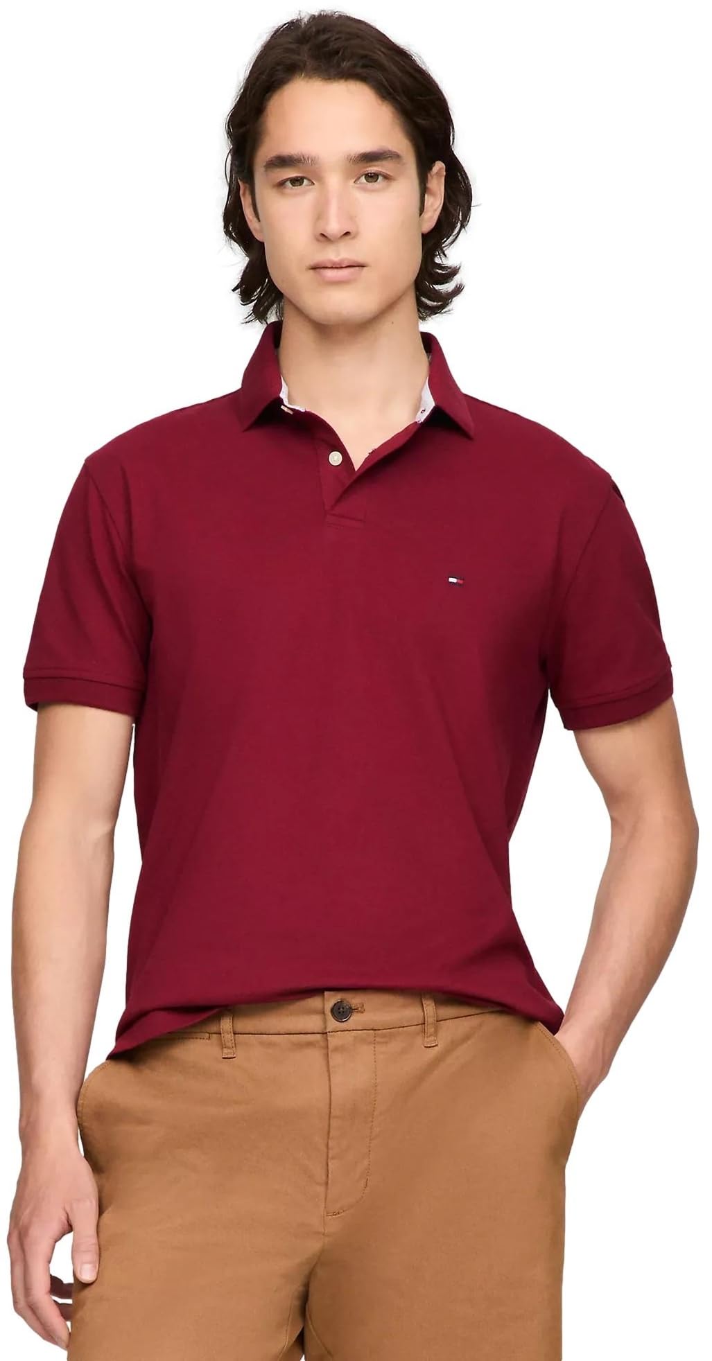 Tommy Hilfiger Men's Stretch Regular Fit Polo