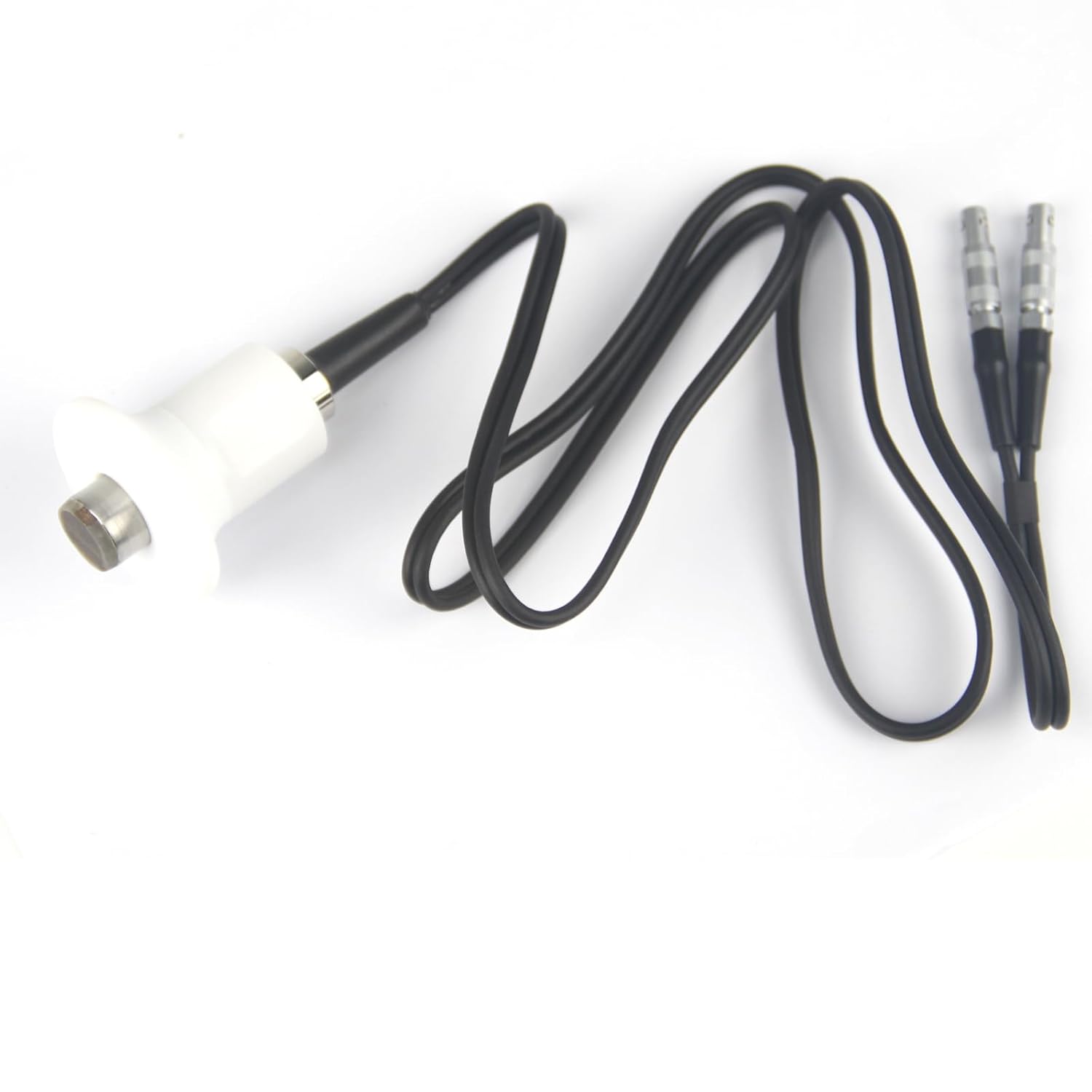 5MHz 12 mm High Temperature Probe Transducer Sensor Fit for Ultrasonic Thickness Gauge Meter Tester 662°F/350°C