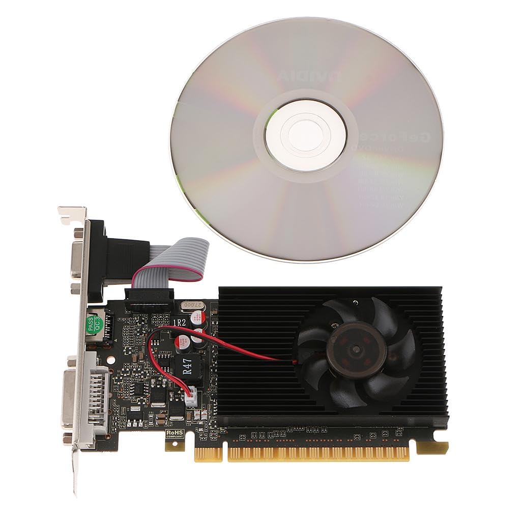 MERISHOPP Gt730 Desktop Computer Gaming Video Graphics External Card Ddr3 64Bit 2G-picture-27