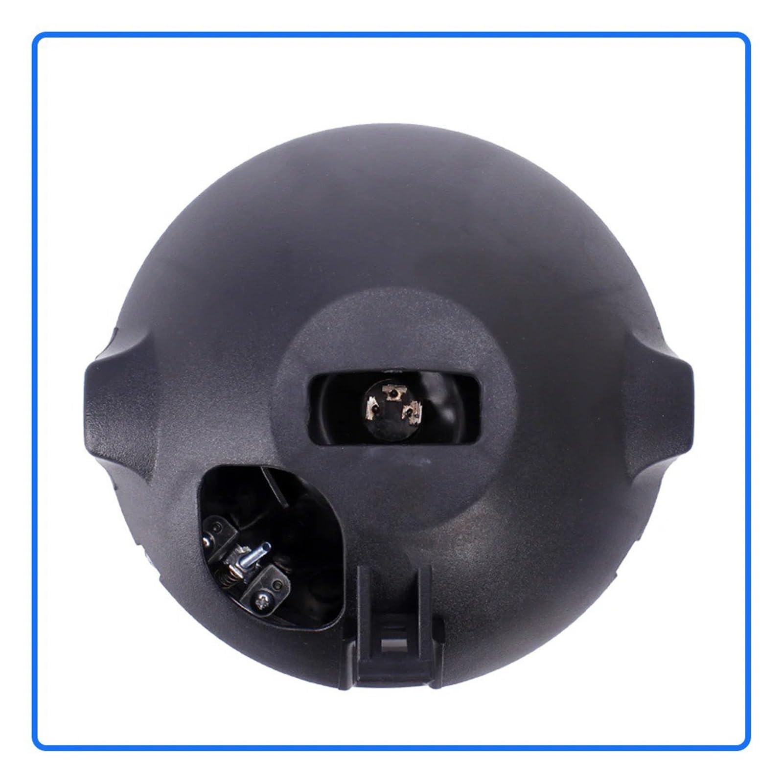 Faros Delantero 7 "35 W 12 V LED Redondo Universal Faro Motocicleta Bombilla H4 Lente Transparente 7,8" Lámpara De Cabeza Corriente Faro(1)