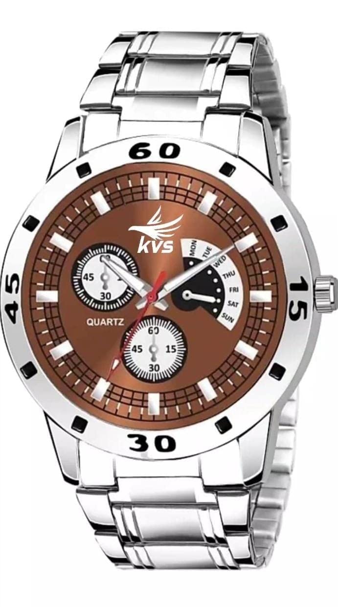 Kvs Analog Blue-Brown Dial Mens Watch (B09PTVRKM4) Amazon Price History, Amazon Price Tracker
