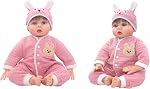 20 Inch Doll Clothes Outfits Doll Dress with Coat, Hat 3-Packs for 20-22 Inch Doll