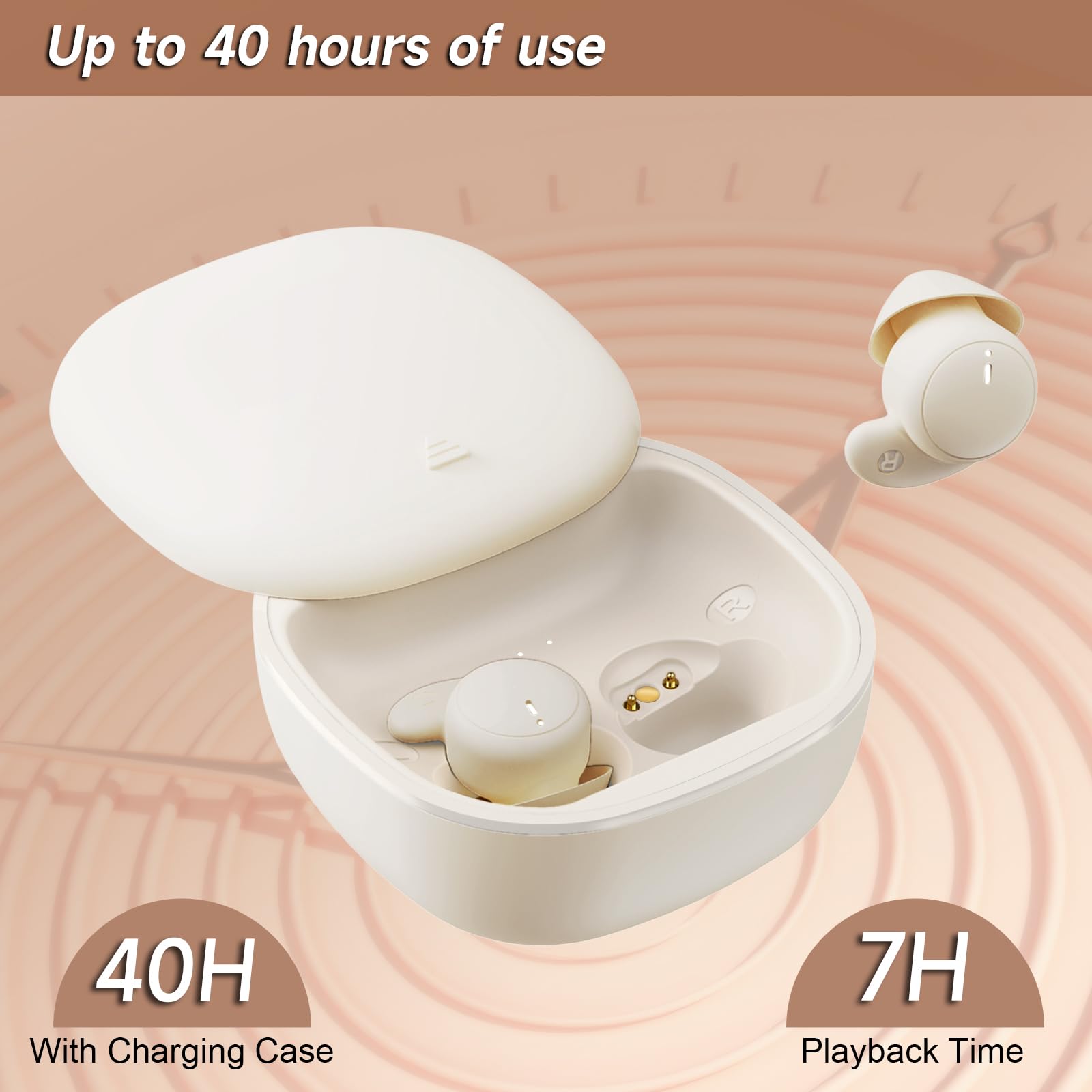 esonstyle Cuffie Per Dormire Bluetooth 6.2 Mini In-Ear Auricolari Invisibil