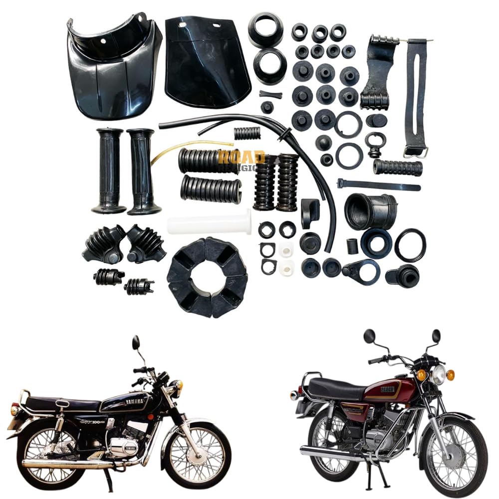 Road Religion Heavy Duty Rubber Kit for Yamaha RX100, RX135, RXG135 - Comprehensive Replacement Set for Enhanced Performance and Protection-image-39