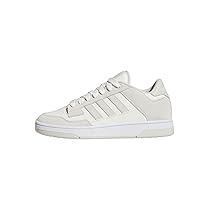 adidas Unisex – Adulto Rapid Court Low, Orbit Grey, Cloud White, Ftwr White, 45 1, 3 EU