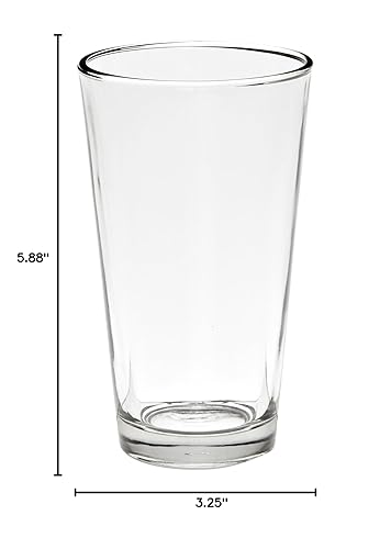 Miniatura 2 de Anchor Hocking 7176FU 3-14 pulgadas de diámetro x 5-78 pulgadas de altura 16 onzas de vidrio mezclado caja de 24