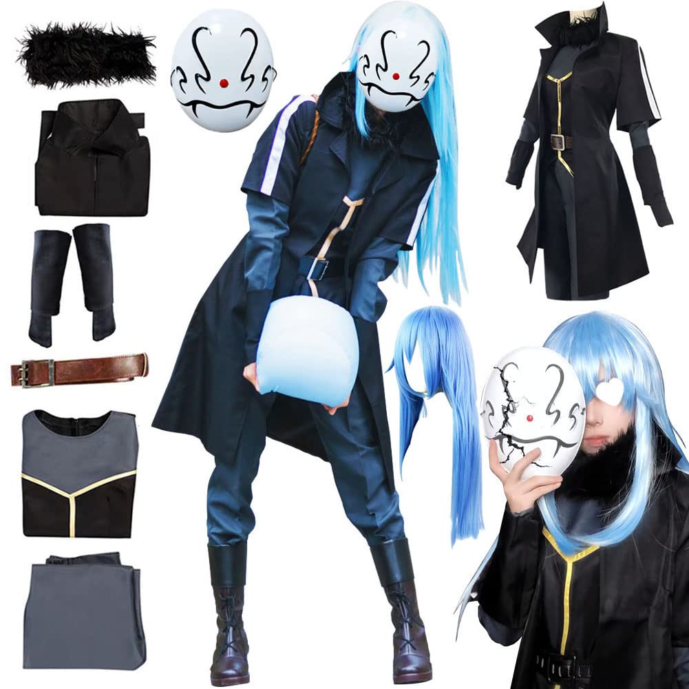 Cosplay Costume Cosplay Outfit Black Uniform Anime Full Set Halloween