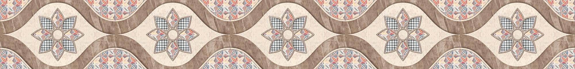 Mutfak Tezgah Arası Folyo Fayans Kaplama Folyosu Rustik Design 60x400 CM