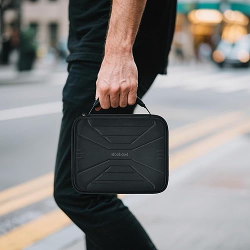 Miniatura 7 de Boobowl Estuche para dardos con capacidad para 12 dardos  Carcasa rígida a prueba de golpes, caja organizadora de transporte portátil para punta de