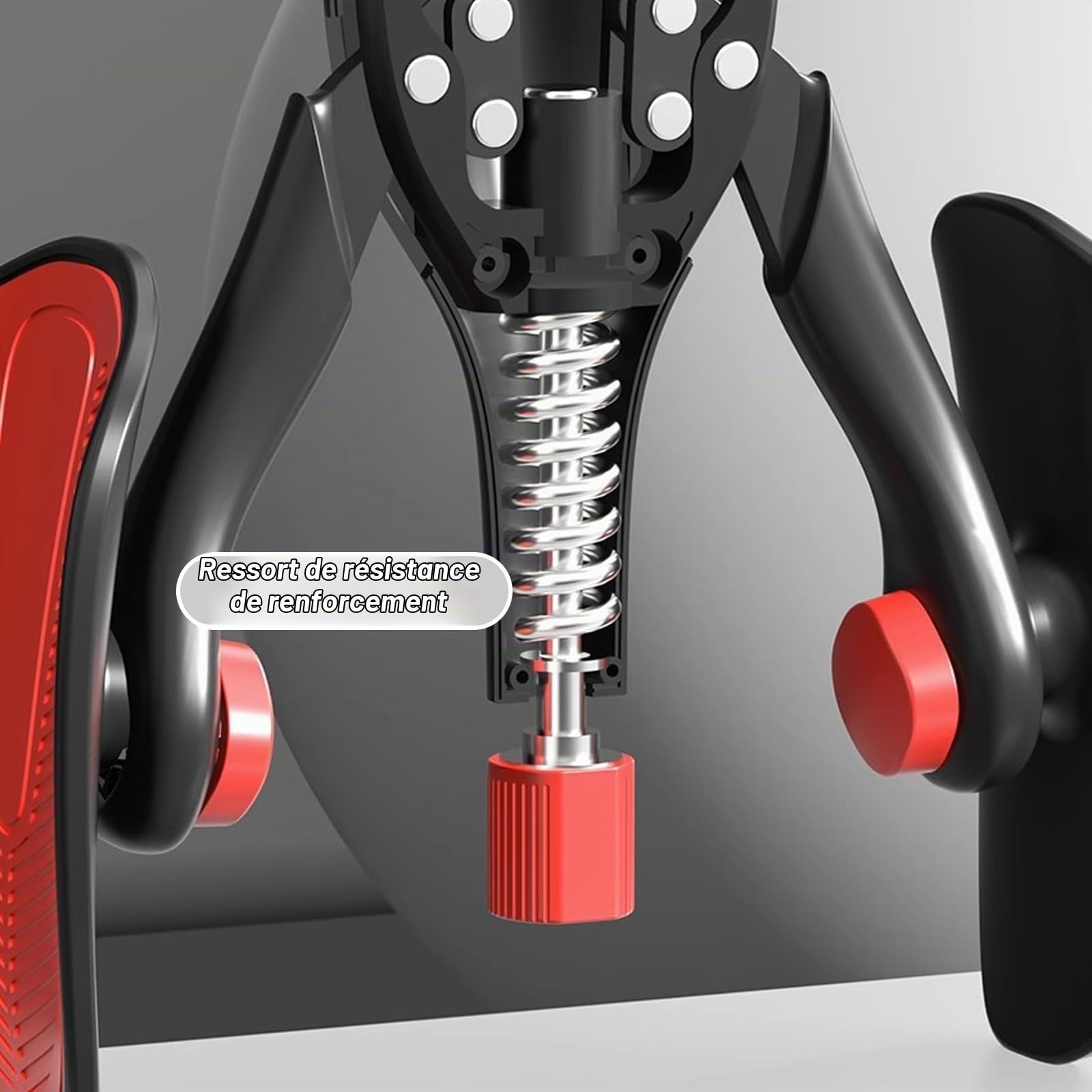 Appareil Musculation Fessier, Entraîneur de Cuisse, Entraîneur de Muscles du Plancher Pelvien, Aappareil pour Muscler Le Périnée Femme Réglable Angle et Force Peut Compter avec Bretelles Élastiques