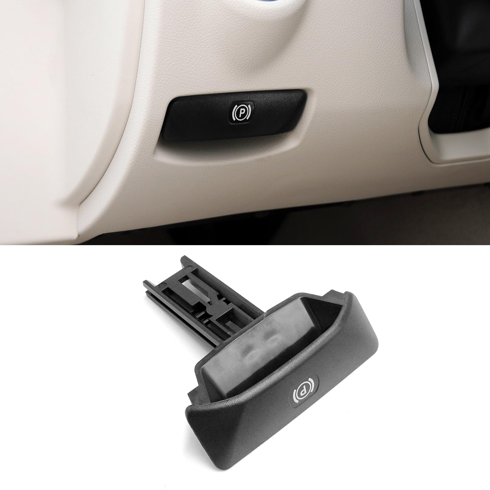 TTCR-II 1PC Palanca del Freno de Mano Compatible con Mercedes-Benz C E CLS GLK X204 W204 W207 W212 W218, Manija del Freno de Estacionamiento Clase E W207 W212, Accesorio Mercedes A2044270020