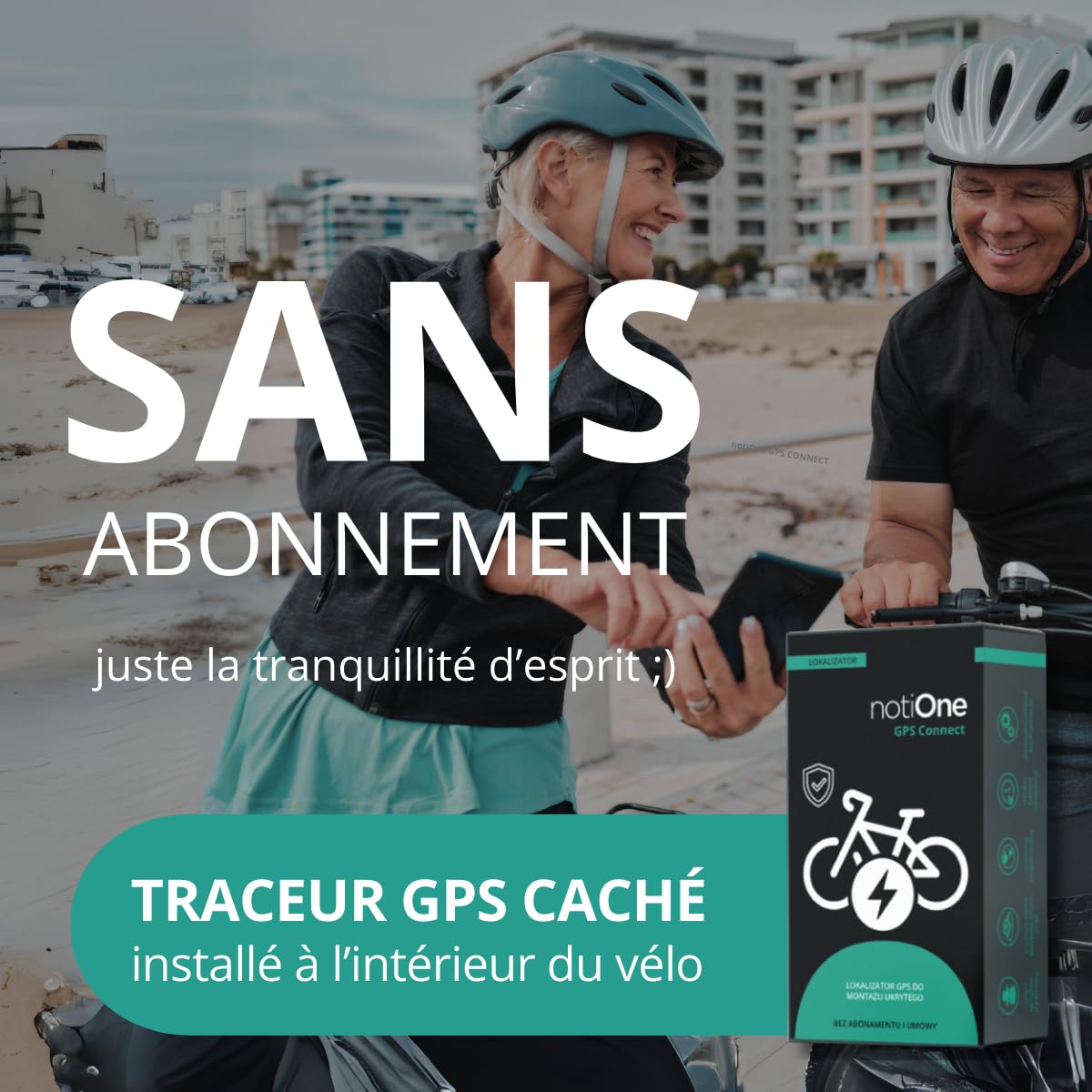 Traceur GPS pour E-Bike avec Moteurs Ananda | Tracker GPS Vélo sans Abonnement | Localisation en Temps Réel, Géorepérage, Alerte Antivol | Roaming Européen