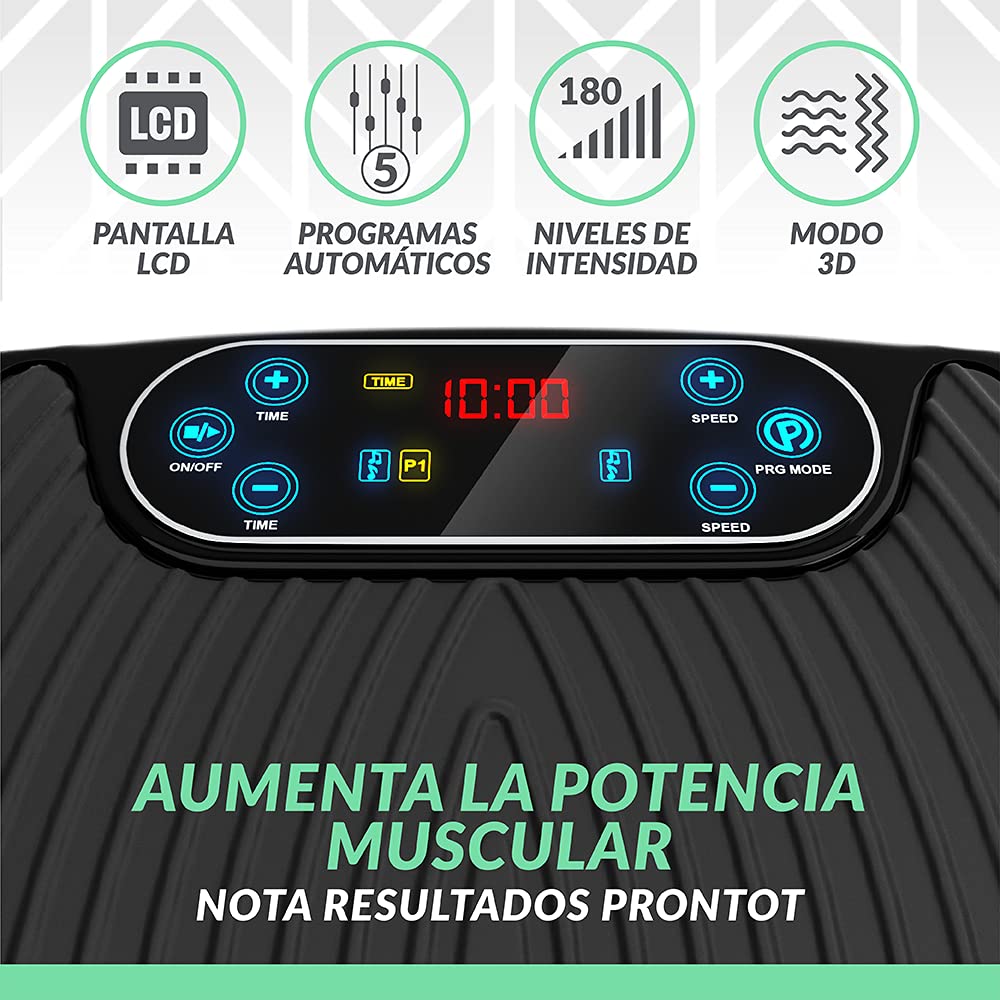 Plataforma Vibratoria 3D con Doble Motor Bluefin Fitness