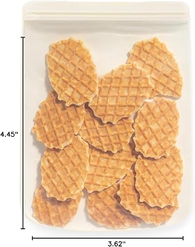 Vista 121 de W&P Porter Bolsa de almacenamiento reutilizable de silicona, sándwich (36 onzas de pie), pizarra, recipiente de almacenamiento de alimentos, apto