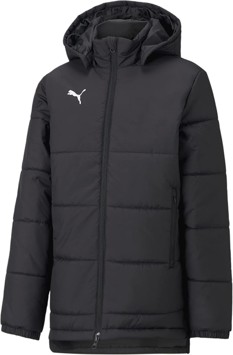 Chaqueta Bench unisex para niños, Puma Black-puma White, Large US
