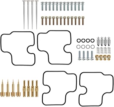 4x Carburetor Carb Repair Kits Replacement for Honda CBR600F CBR 600F F4 F4I 600 1999 2000