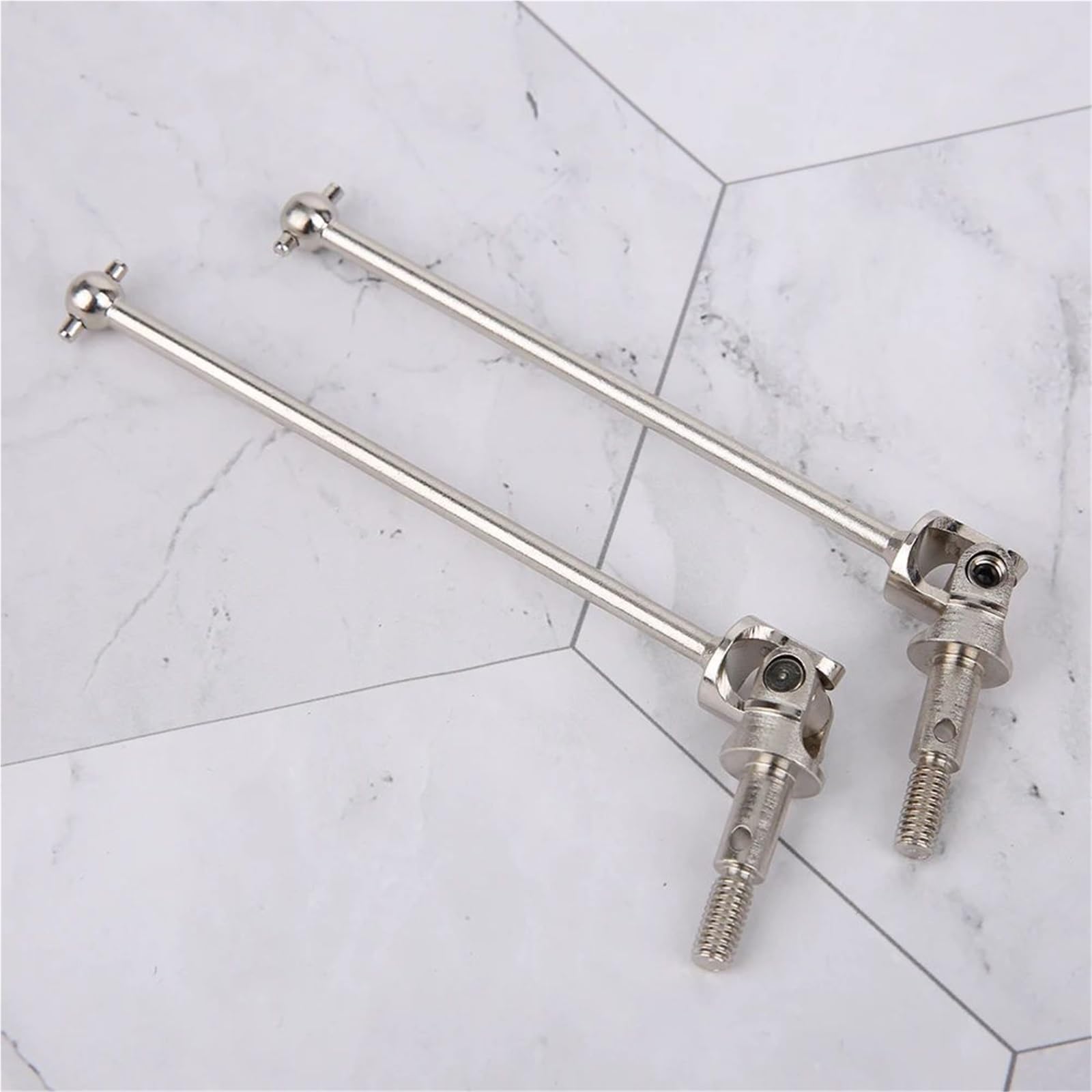 Transmisión 108015 para HSP 94111 94108 1/10 Mejora Juguete RC Árboles | Mejore transmisión 1/10 RC Monster Truck mejore durabilidad reduzca holgura motriz fuera carretera.(Silver)
