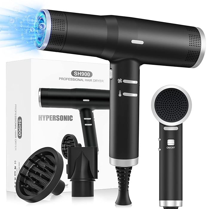 Buy 1800W Hair Dryer with Diffuser Ionic Conditioning, Professional