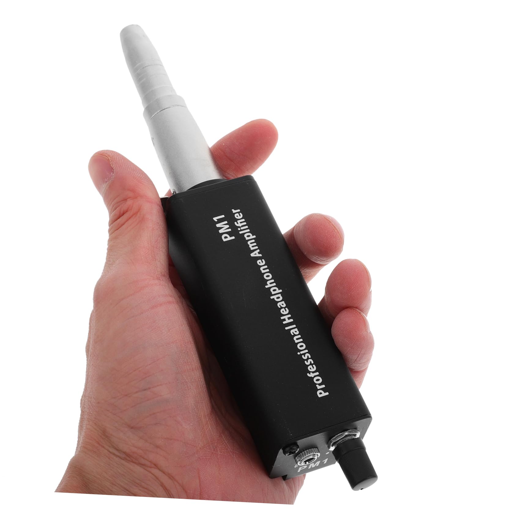 jojofuny Amplificador Estéreo Portátil para Auriculares Interruptor De Ganancia Compatible Múltiples Interfaces Compacto y