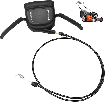 581950505 Control Cable Compatible with Husqurvarna 22 AWD, Craftsman HU700L HU700H HU725BBC HU725AWD HU800AWD, Replaces 589818808 581950501