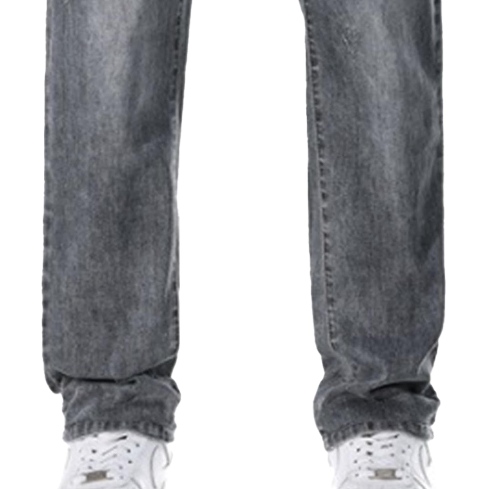 Pantalones de mezclilla ajustados para hombre, elásticos, corte regular, pierna recta, pantalones de mezclilla casuales de verano para hombre