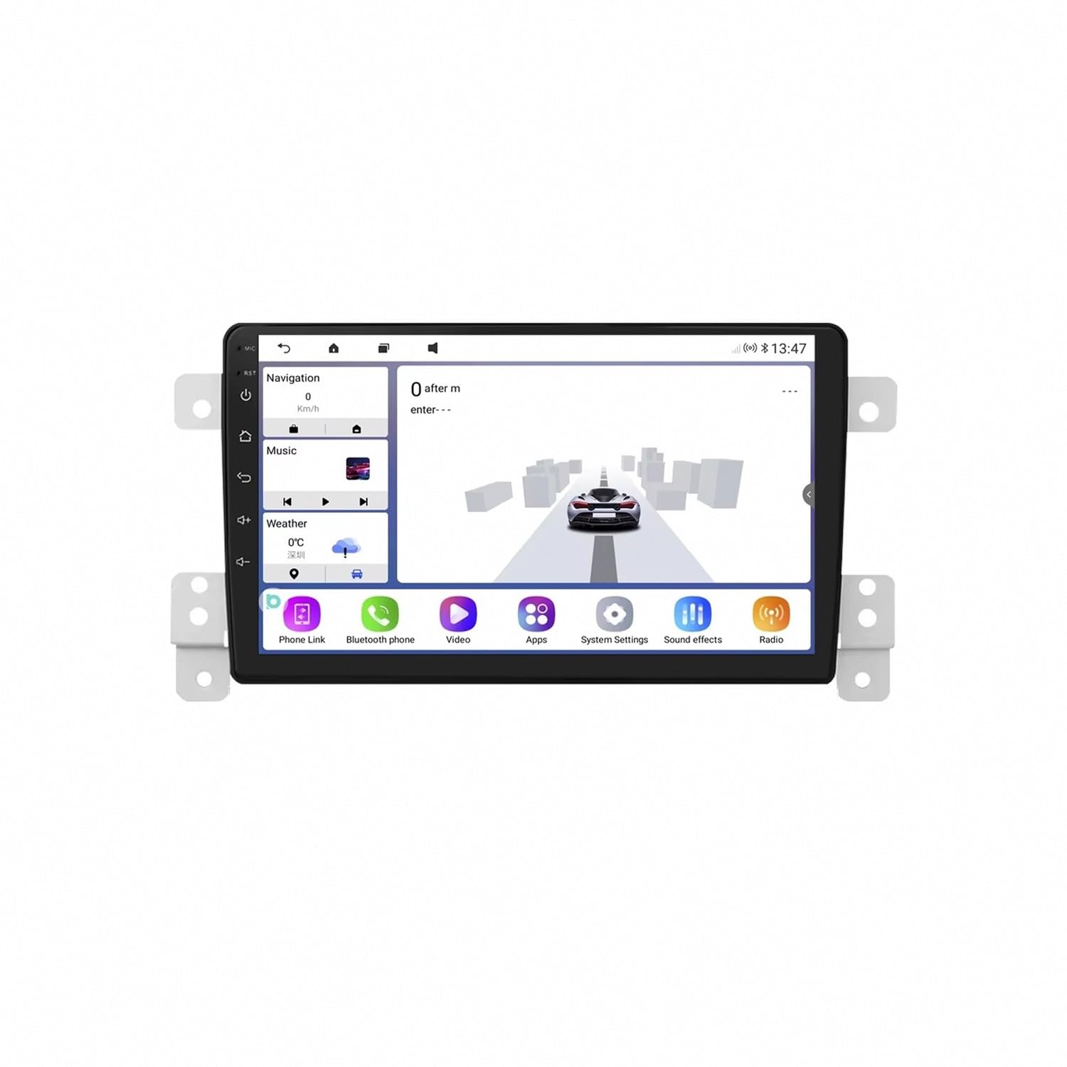Car Radio dla SUZUKI GRAND VITARA Escudo 2005-2015 Android 15 9 Inch Car Play Screen Fm Bluetooth Gps Wifi For, 4 Core 4G+64G