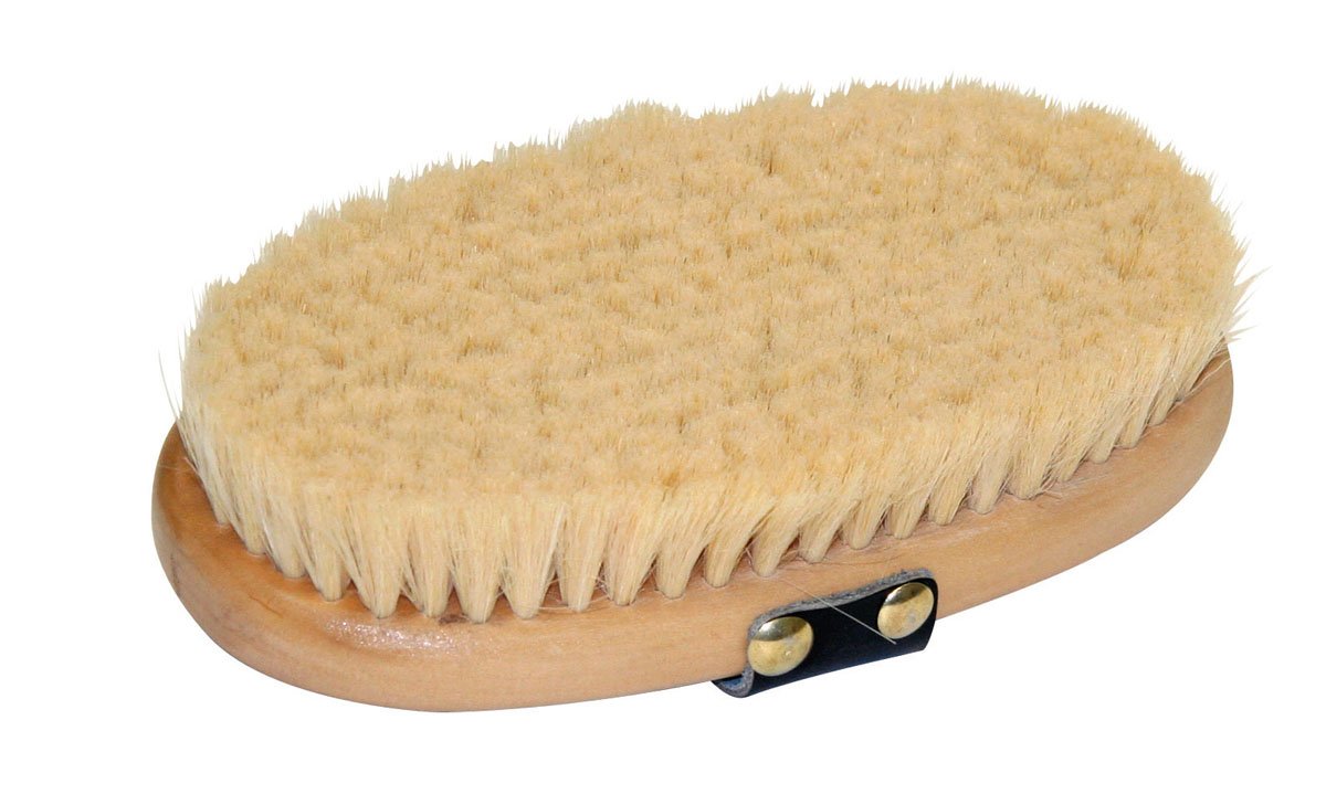 Kerbl Horse Brush with Wooden Back