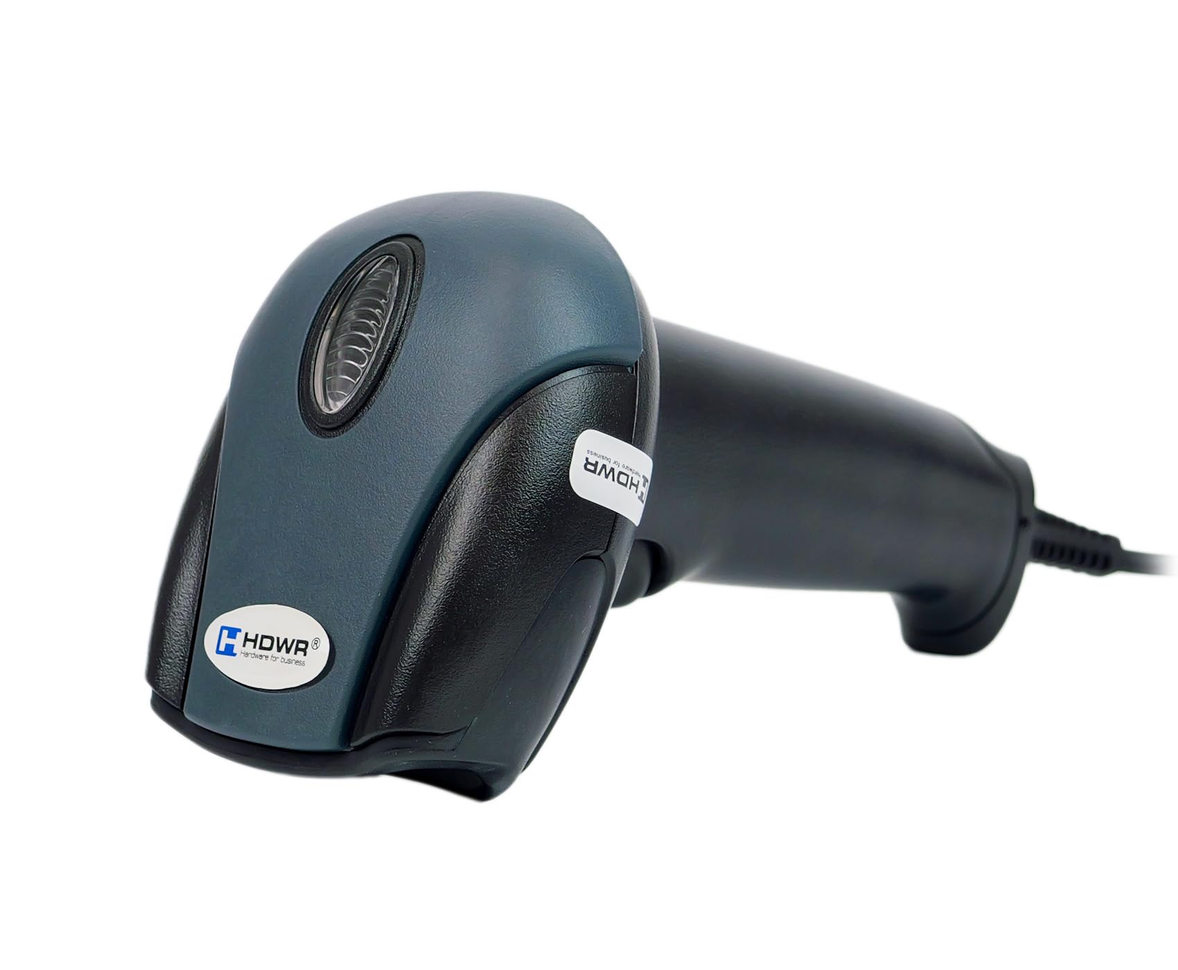 Automatisches Barcode-Lesegerät HD29A HDWR mit RS232 Kabel | Barcodescanner zum Lesen von Strichcode mit verstellbarem Standfuß | Schnelles Strichcode-Lesegerät| 1D Code
