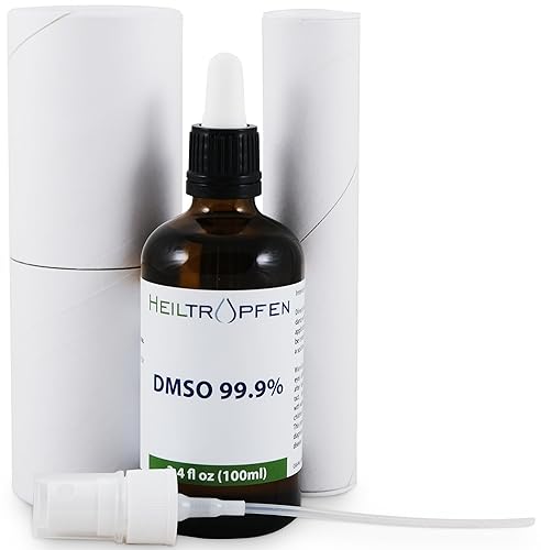 Miniatura 7 de DMSO - Dimetilsulfóxido  Pipeta + Spray 3.4 oz - 3.4 fl oz  Ingredientes de grado farmacéutico  Alta pureza  Bajo olor  Heiltropfen