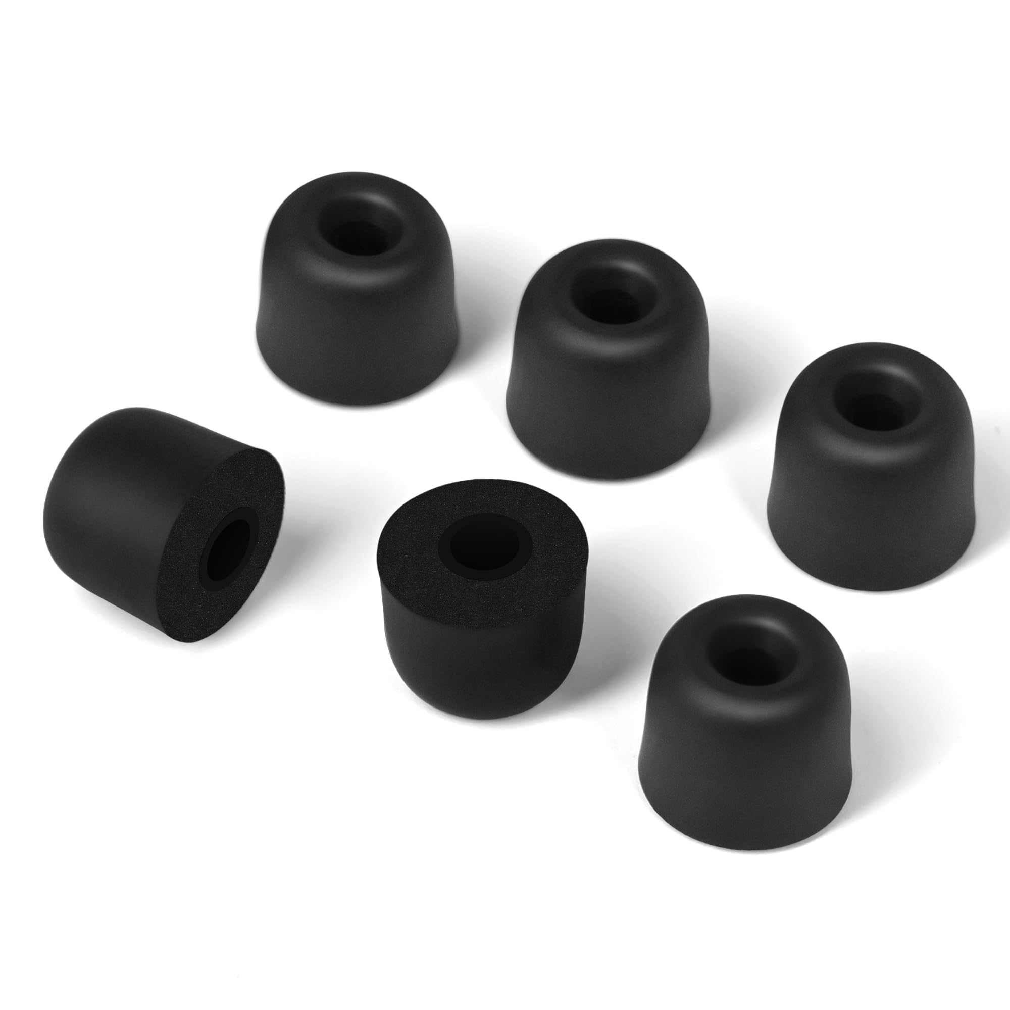 CYBERGUYS Memory Foam Tips Replacement Compatible with DEWALT Earbuds, Ear Tips Isolation Noise Earbud Tips Replacement Fit 5.0mm-5.2mm Nozzle in-Ear