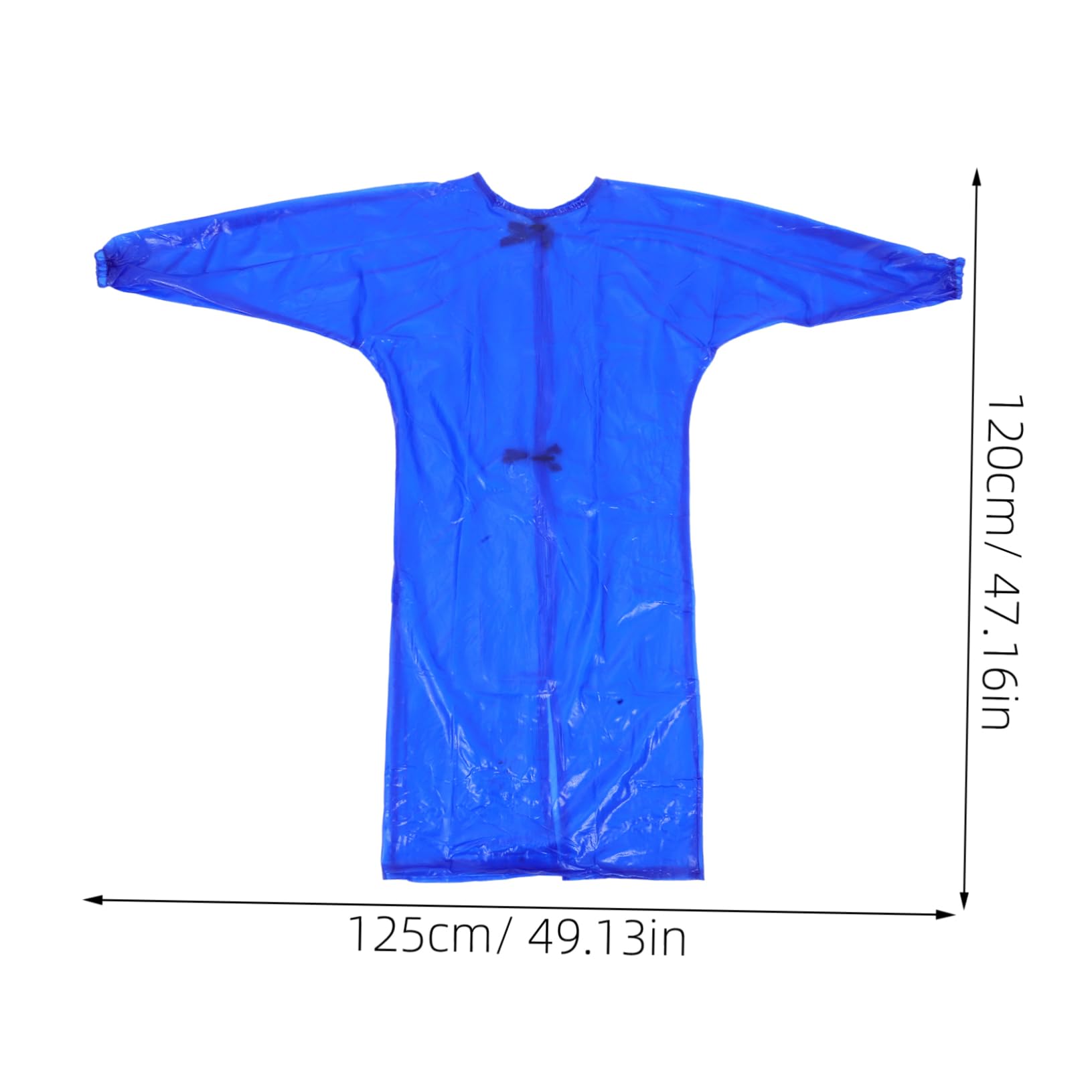 HOLIDYOYO Oil Proof Workwear Protective Industrial Apron Unisex Thick Pvc Lab Coat for Men Women