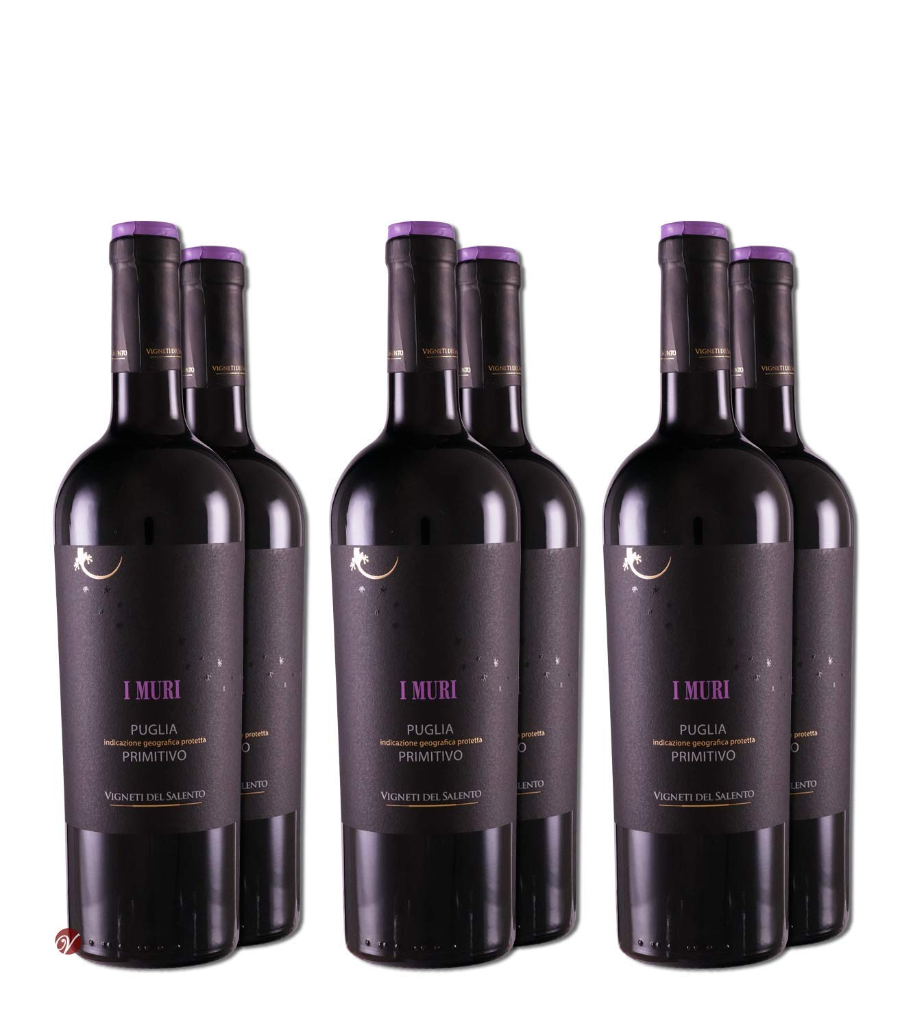Primitivo Puglia I Muri IGP (6 Fl x 0.75 L) V.Salento