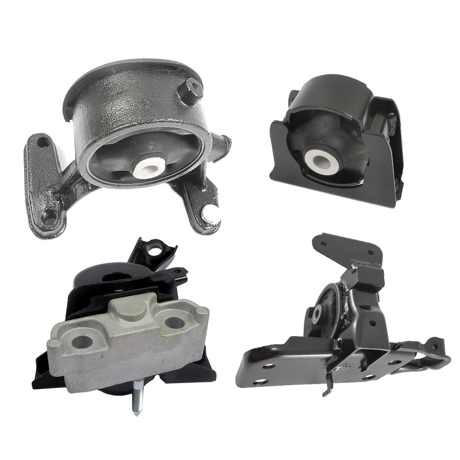 Maoyuruk One Color Engine Subframe Mounting Motor Mounts & Automatic Transmission Mount Set 4Pcs For 2008-2015 Scion Xb 2.4L