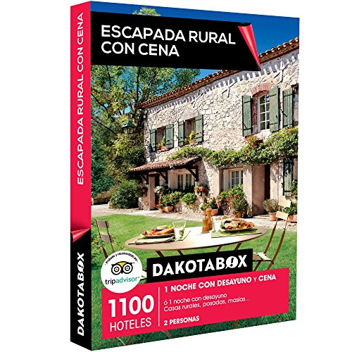 DAKOTABOX - Caja Regalo - ESCAPADA RURAL CON CENA - 1100 hoteles...