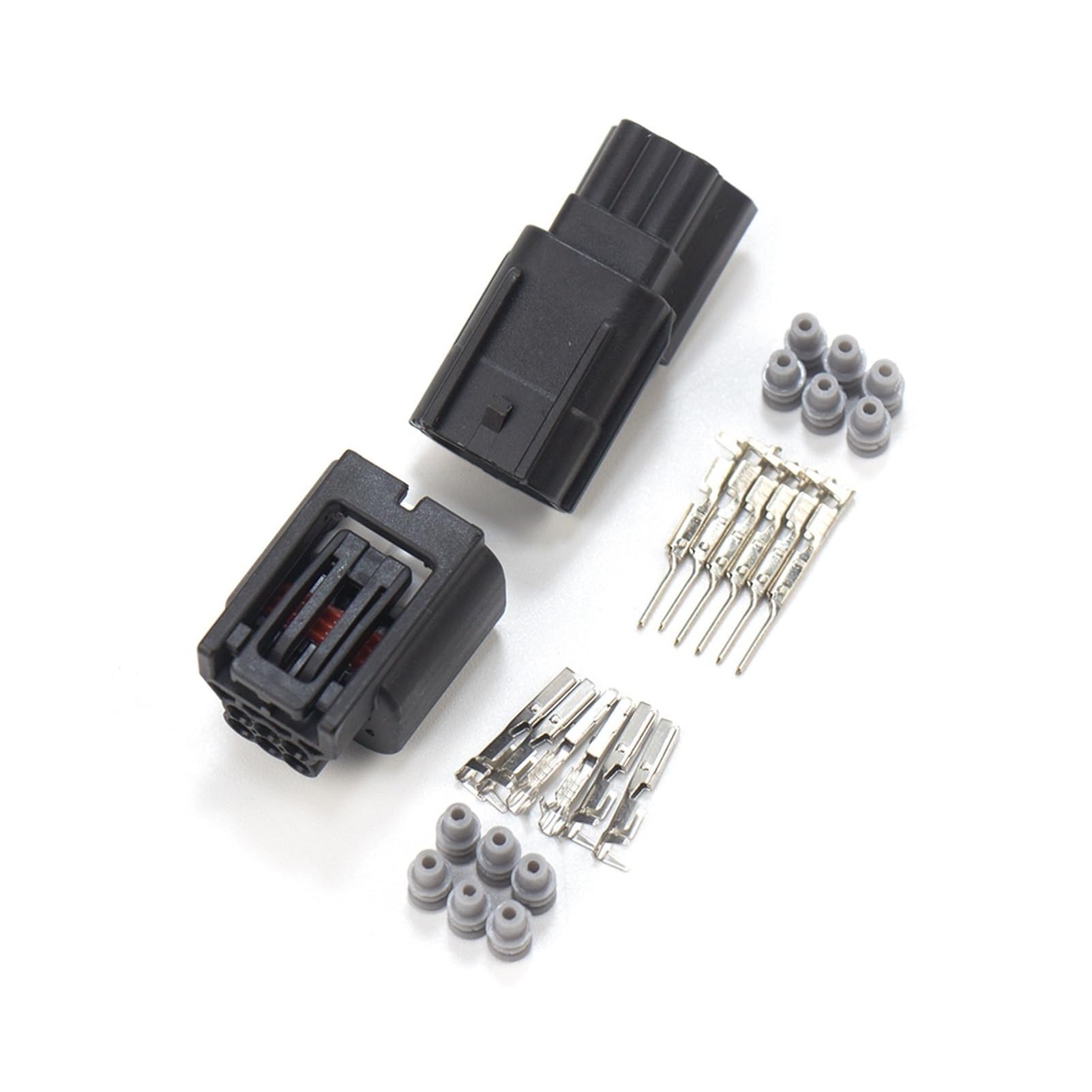 Amazon.co.jp: 6ピン0.6シール防水電線コネクタ7282-2764-30 7283-2764
