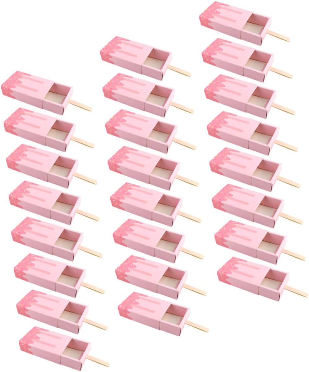 JECOMPRIS 50Pcs Creative Drawer Style Favor Packaging for Weddings Parties Showers and Holiday Treats Versatile Multi Functional Design