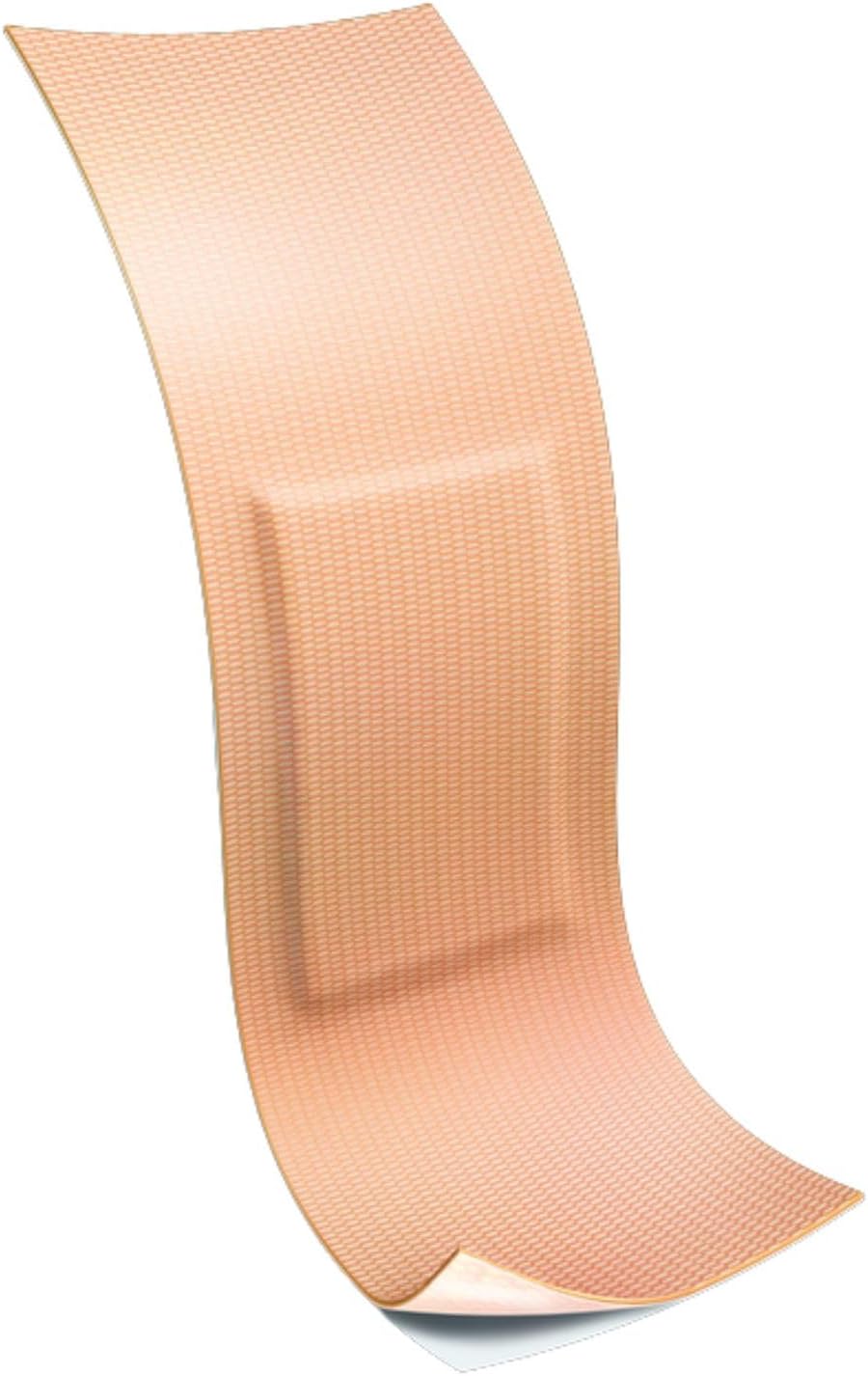 BSN Medical Coverlet Latex-Free Fabric Strip Adhesive Bandage, 1" x 3" Rectangular Strips, 300 Per Box, Wound Care for Cuts and Scrapes, Sterile