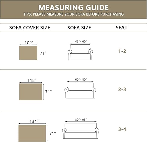 Miniatura 4 de Funda antideslizante para sofá modular de 2 cojines, funda de sofá modular de felpilla gruesa, protector de muebles suave para perros y mascotas,