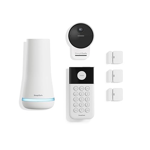 SimpliSafe 6 Piece Wireless Home Security System with Outdoor Camera