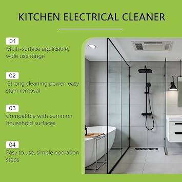 Electrolyzed Ion Kitchen Cleaner Spray, Multi-purpose Household and Kitchen Cleaning Spray, For Hold, Oven, Stove, Range Hood, Easy Cleaning Household
