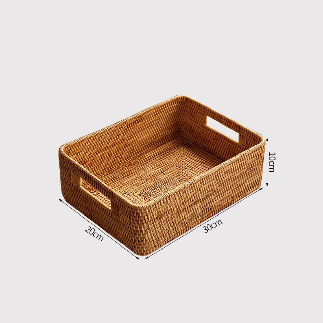 Amazon.co.jp: MJKQ9 藤製かご 収納バスケット タオル収納 おしゃれ 籐