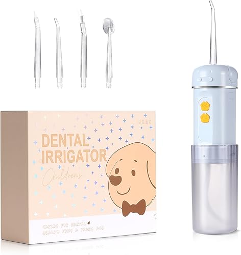 Hydropulseur pour enfants avec 4 embouts de jet étanche, nettoyage en profondeur