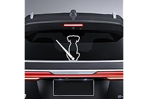 Cartoon Dog Moving Tail Wiper Stickers
