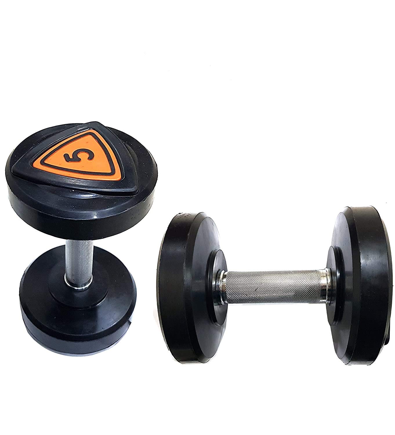 giovane Cotton Bouncer dumbbell Unbreakable 5 kg Each - Single Piece (Black) (B08BX56H3N) Amazon Price History, Amazon Price Tracker