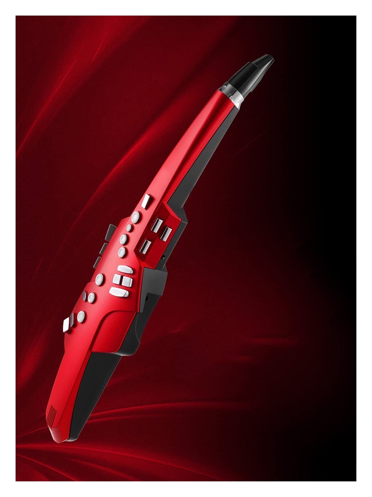 Saksofon studencki Elektryczny Instrument Wiatrowy Elektryczny Saksofon Samocząca Wydajność Instrument Wiatrowy Odpowiedni Dla Dorosłych instrument dęty (Color : Crimson)