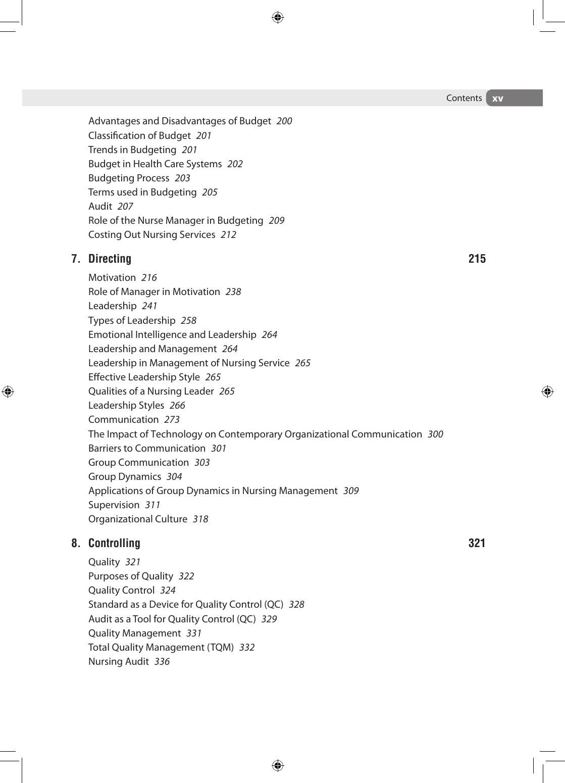 MANAGEMENT OF NURSING SERVICES & EDUCATION 2