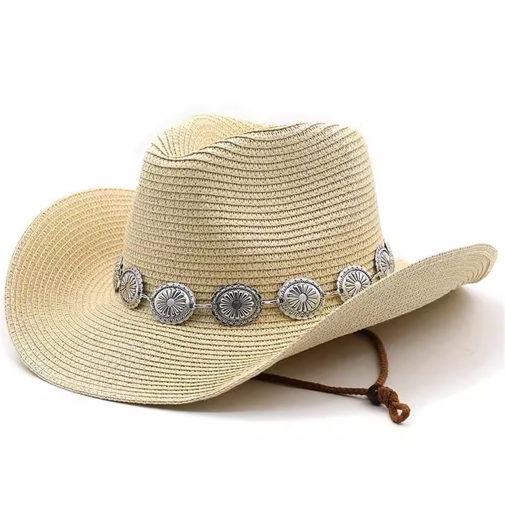 Sombreros de Paja de Verano Sombrero de Vaquero Sombrero de Paja Sombrero de Paja(Colour 1)