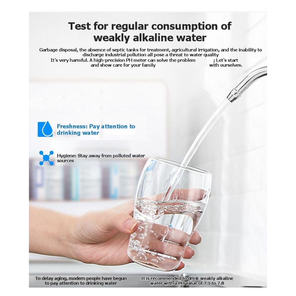 pH-mètre numérique Étanche IP65 pour eau potable et hydroponie